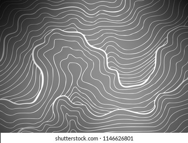 Light Silver, Gray vector abstract doodle texture. Shining colored illustration with doodles in Zen tangle style. The textured pattern can be used for website.