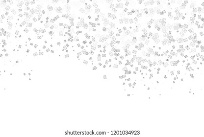 Light Silver, Gray vector abstract colorful background, which consist of triangles. Pattern with colored triangles on white background.