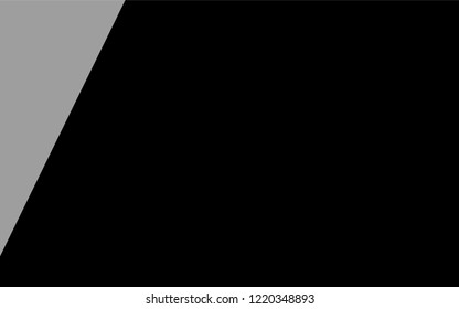 Light Silver, Gray vector abstract polygonal layout. Glitter abstract illustration with an elegant design. The completely new template can be used for your brand book.