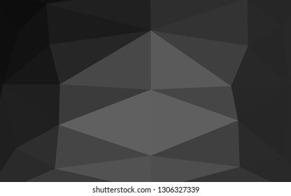 Light Silver, Gray vector abstract mosaic pattern. Glitter abstract illustration with an elegant design. Brand new design for your business.