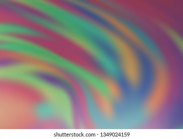 Light Silver, Gray vector abstract blurred template. Colorful illustration in abstract style with gradient. A new texture for your design.