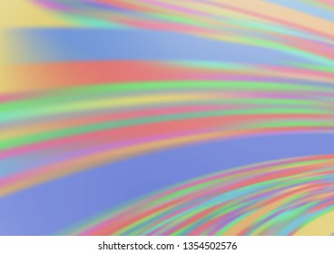 Light Silver, Gray vector abstract blurred template. An elegant bright illustration with gradient. The template for backgrounds of cell phones.