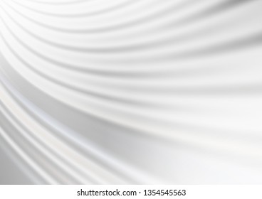Light Silver, Gray vector abstract template. A vague abstract illustration with gradient. The elegant pattern for brand book.