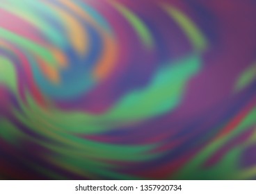 Light Silver, Gray vector abstract blurred pattern. Creative illustration in halftone style with gradient. The background for your creative designs.