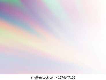 Light Silver, Gray vector abstract blurred template. Colorful illustration in abstract style with gradient. The elegant pattern for brand book.