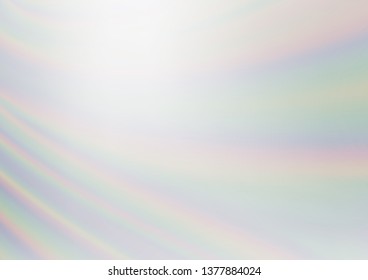 Light Silver, Gray vector abstract template. Colorful illustration in abstract style with gradient. Brand new style for your business design.