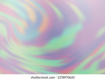 Light Silver, Gray vector abstract template. A completely new color illustration in a bokeh style. The best blurred design for your business.
