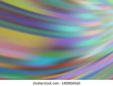 Light Silver, Gray vector abstract bright background. Modern geometrical abstract illustration with gradient. The elegant pattern for brand book.