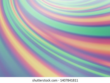 Light Silver, Gray vector abstract template. Colorful illustration in abstract style with gradient. Brand new style for your business design.