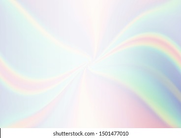 Light Silver, Gray vector abstract blurred pattern. Modern geometrical abstract illustration with gradient. The background for your creative designs.