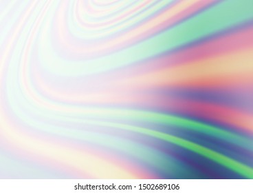 Light Silver, Gray vector abstract template. Modern geometrical abstract illustration with gradient. The blurred design can be used for your web site.