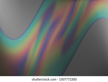 Light Silver, Gray vector abstract blurred pattern. Colorful abstract illustration with gradient. A completely new design for your business.