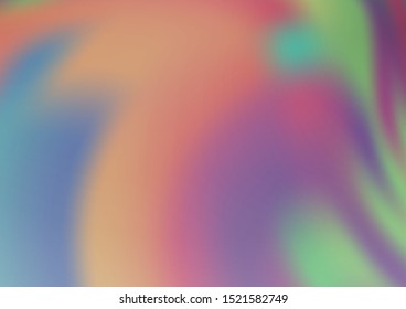 Light Silver, Gray vector abstract blurred pattern. A vague abstract illustration with gradient. The template can be used for your brand book.