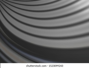 Light Silver, Gray vector abstract bokeh pattern. An elegant bright illustration with gradient. Brand new design for your business.