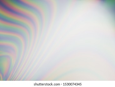 Light Silver, Gray vector abstract bright template. Colorful illustration in abstract style with gradient. Brand new style for your business design.