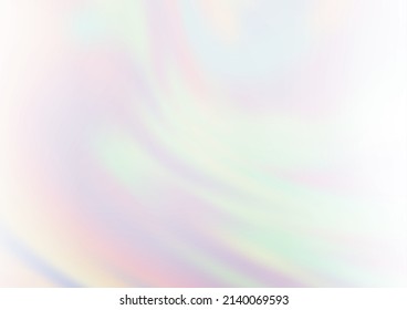 Light Silver, Gray vector abstract blurred template. Colorful illustration in abstract style with gradient. Brand new design for your business.