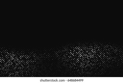 Light Silver, Gray vector abstract pattern with circles. Geometry template for your business design. Background with colored spheres.