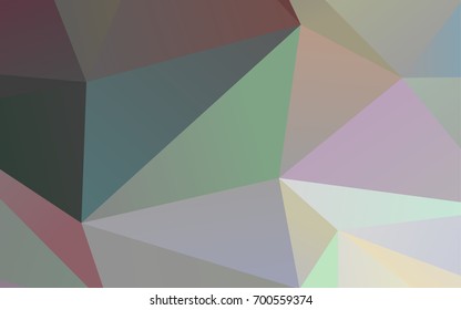 Light Silver, Gray vector abstract mosaic template. Shining colored illustration in a brand-new style. A new texture for your design.