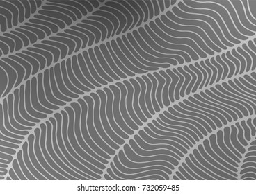 Light Silver, Gray vector abstract doodle texture. A completely new color illustration in doodle style. The pattern can be used for heads of websites and designs.