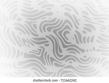Light Silver, Gray vector arabic abstract template. Sketchy hand drawn doodles on blurred background. Brand-new style for your business design.