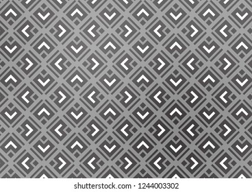 Light Silver, Gray vector backdrop with lines, cubes. Shining colorful illustration with lines, rectangles. Backdrop for TV commercials.