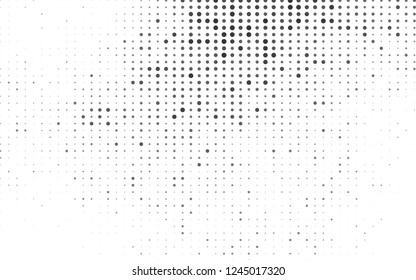 Light Silver, Gray vector backdrop with dots. Beautiful colored illustration with blurred circles in nature style. Pattern of water, rain drops.