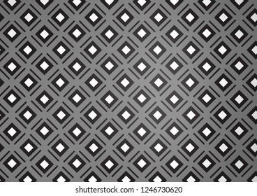 Light Silver, Gray vector backdrop with lines, cubes. Colorful lines, squares on abstract background with gradient. Smart design for your business advert.