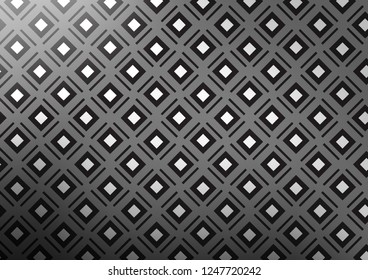 Light Silver, Gray vector backdrop with lines, cubes. Colorful lines, squares on abstract background with gradient. Pattern for websites, landing pages.