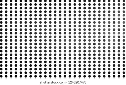 Light Silver, Gray vector backdrop with dots. Modern abstract illustration with colorful water drops. Pattern for beautiful websites.