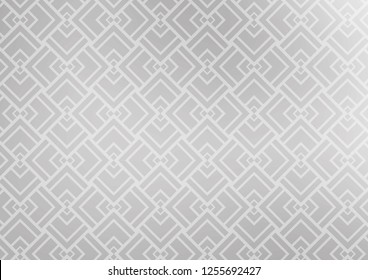 Light Silver, Gray vector backdrop with long lines. Modern geometrical abstract illustration with staves. Pattern for business booklets, leaflets.
