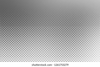 Light Silver, Gray vector backdrop with dots. Modern abstract illustration with colorful water drops. Pattern of water, rain drops.