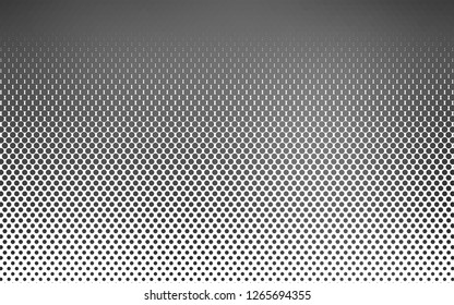 Light Silver, Gray vector backdrop with dots. Beautiful colored illustration with blurred circles in nature style. Pattern for ads, leaflets.