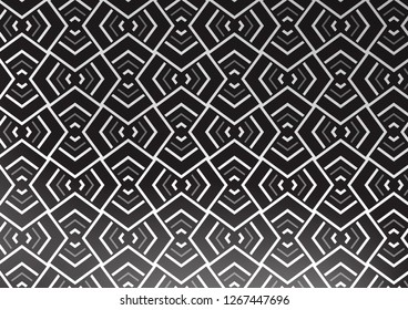 Light Silver, Gray vector backdrop with long lines. Shining illustration with lines on abstract template. Backdrop for TV commercials.