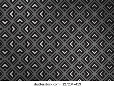 Light Silver, Gray vector backdrop with lines, cubes. Colorful illustration with lines, cubes on abstract template. Best design for your ad, poster, banner.