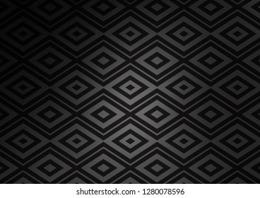 Light Silver, Gray vector backdrop with lines, cubes. Shining colorful illustration with lines, rectangles. Pattern for business booklets, leaflets.