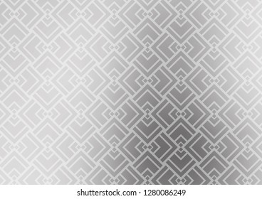 Light Silver, Gray vector backdrop with long lines. Lines on blurred abstract background with gradient. Pattern for business booklets, leaflets.