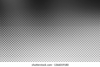 Light Silver, Gray vector backdrop with dots. Modern abstract illustration with colorful water drops. Design for posters, banners.