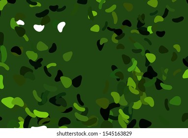 Light Silver, Gray vector backdrop with abstract shapes. Simple colorful illustration with abstract gradient shapes. Simple design for your web site.