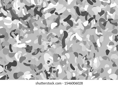 Light Silver, Gray vector backdrop with abstract shapes. Modern abstract illustration with colorful random forms. Best smart design for your business.