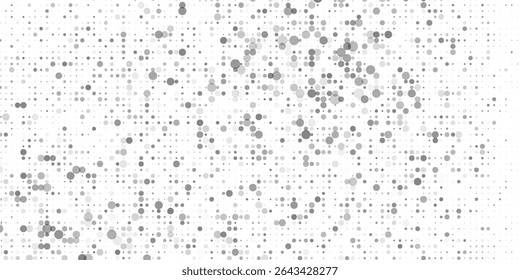 Light Silver, Gray vector backdrop with dots. Illustration with set of shining colorful abstract circles. Pattern for ads, leaflets.