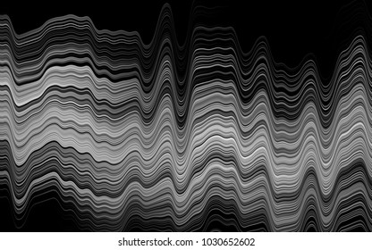 Light Silver, Gray vector background with bubble shapes. Geometric illustration in marble style with gradient.  A completely new template for your business design.