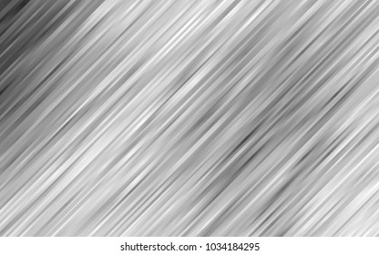 Light Silver, Gray vector background with bent lines. Blurred geometric sample with gradient bubbles.  Brand-new design for your ads, poster, banner.