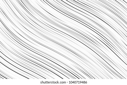 Light Silver, Gray vector background with lava shapes. Modern gradient abstract illustration with bandy lines. Marble design for your web site.