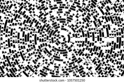 Light Silver, Gray vector background with liquid shapes. Shining illustration, which consist of blurred lines, circles. A new texture for your  ad, booklets, leaflets.