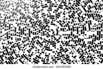 Light Silver, Gray vector background with liquid shapes. A sample with blurred bubble shapes. The elegant pattern for brand book.