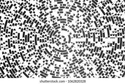 Light Silver, Gray vector background with liquid shapes. A sample with blurred bubble shapes. Marble style for your business design.