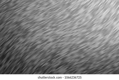 Light Silver, Gray vector background with bent ribbons. A vague circumflex abstract illustration with gradient. The template for cell phone backgrounds.