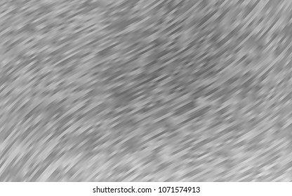 Light Silver, Gray vector background with bent ribbons. Creative geometric illustration in marble style with gradient. The best blurred design for your business.