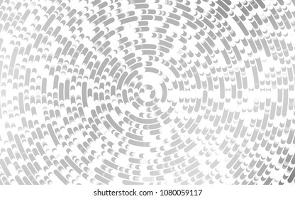 Light Silver, Gray vector background with lava shapes. A completely new color illustration in marble style. A completely new marble design for your business.