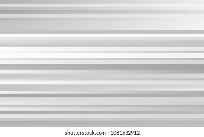 Light Silver, Gray vector background with straight lines. Shining colored illustration with narrow lines. Best design for your ad, poster, banner.